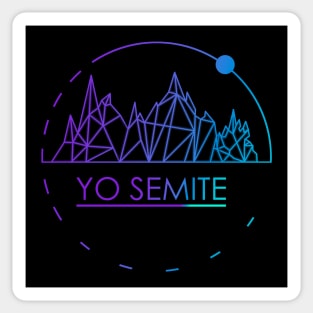 yo semite Sticker